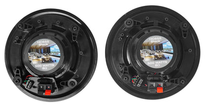 DV4000 4000W Home Theater DVD Receiver w/(4) 6.5" Black Ceiling Speakers