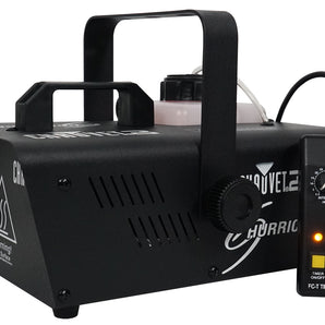 Chauvet DJ H1200 Hurricane 1200 Fog Machine W/Remote Timer-18,000 CFM+ Earbuds