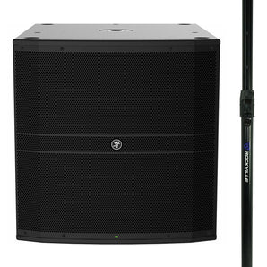 Mackie DRM18S 2000w 18" Active DJ PA Subwoofer Sub+Air Assist Speaker Pole Mount