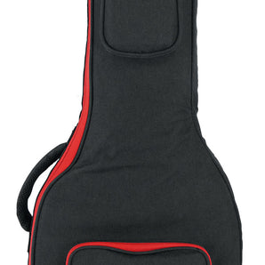 Rockville EGB25-RD Padded Electric Guitar Gig Bag with Neck Pad + Secure Strap