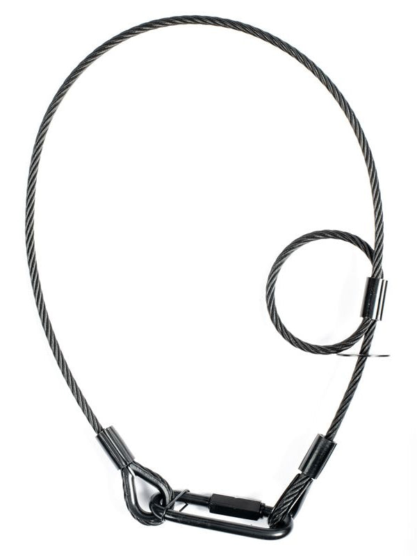 Accu-Cable SC6B 31.5" Inch Black Safety Cable Up to 155 lbs.
