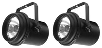 (2) PL1000EL Compact Pinspot Par Lights