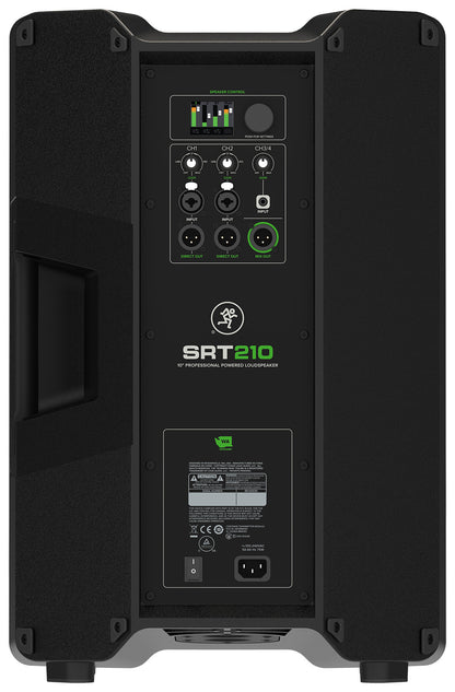 SRT210 10" 1600 Watt Powered Active DJ PA Speaker With Bluetooth & Microphone