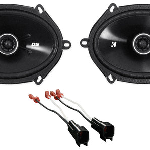 Kicker 6x8" Front Speaker Replacement Kit For 2001-2005 Ford Explorer Sport Trac