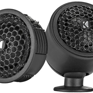 Pair KICKER 46KST2504 1" 150 Watt Car Audio Tweeters 4-Ohm KST250