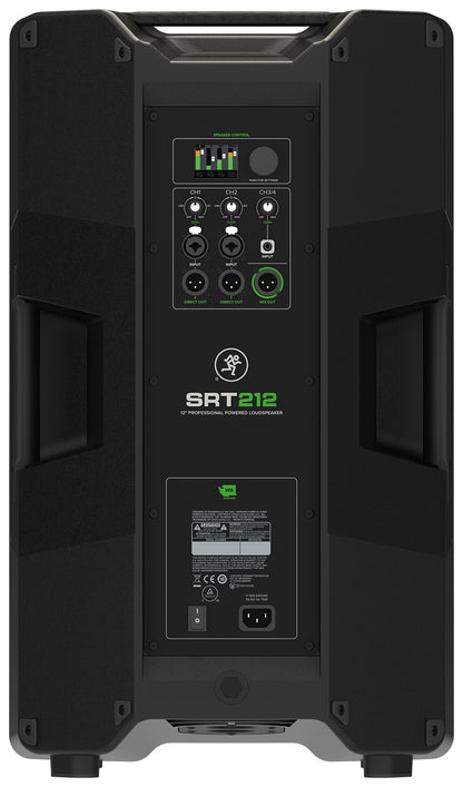 SRT212 12" 1600 Watt Powered Active DJ PA Speaker With Bluetooth & Microphone