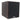 Rockville Rock Shaker Dark Wood 600w 10" Powered Home Theater Subwoofer Sub