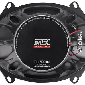 Pair MTX THUNDER68 5x7" / 6x8" 240 Watt 2-Way Car Audio Coaxial Speakers