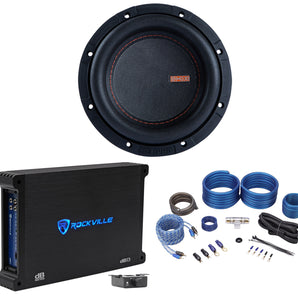 Memphis Audio MOJO MJM644 6.5" 1400w Competition Car Subwoofer+Amplifier+Amp Kit