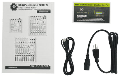 ProFX12v3+ 12-Channel Enhanced Effects Mixer w/USB + (3) Mics