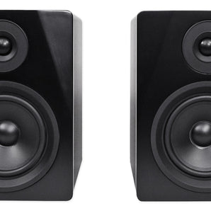 Rockville APM5B 5.25" 2-Way 250W Active /Powered USB Studio Monitor Speakers Pair