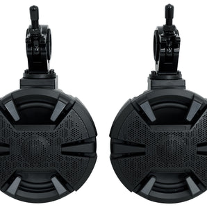 2) Alpine SPV-65-SXS 6.5” 225 Watt Wakeboard Tower Rollbar Rollcage Speaker Pods