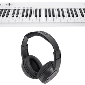 Samson Carbon 61 Key USB MIDI DJ Keyboard Controller+Software+Headphones