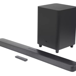 JBL Bar 5.1 Surround Sound MultiBeam Bluetooth Soundbar+10" Wireless Subwoofer