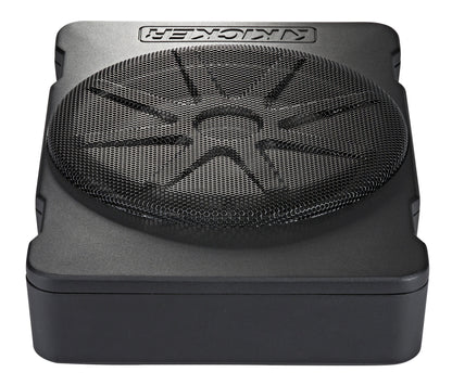 Kicker 51HS10 10" Hideaway Under-Seat Powered Car Subwoofer Compact Sub HS10