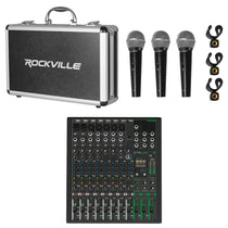 ProFX12v3+ 12-Channel Enhanced Effects Mixer w/USB + (3) Mics