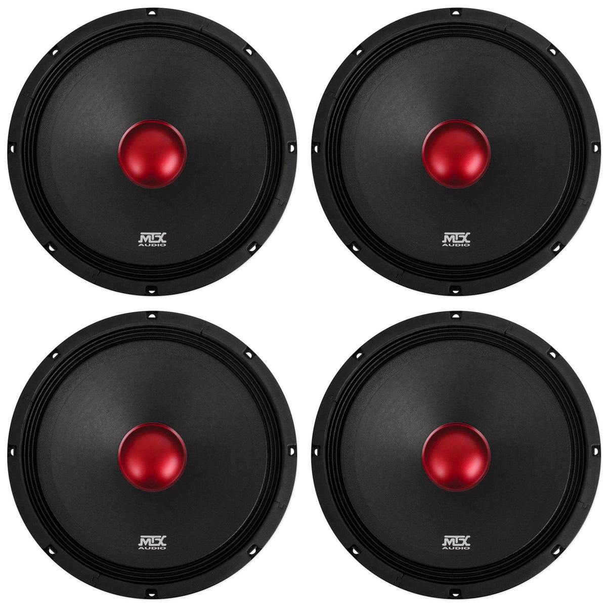 4 MTX Thunder RTX128 12" Mid-Bass/Midrange Car/Pro Audio Speakers