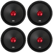 4 MTX Thunder RTX128 12" Mid-Bass/Midrange Car/Pro Audio Speakers