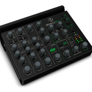 Mackie MobileMix USB-Battery Powered Phone/Tablet Streaming Mixer + XLR Cable