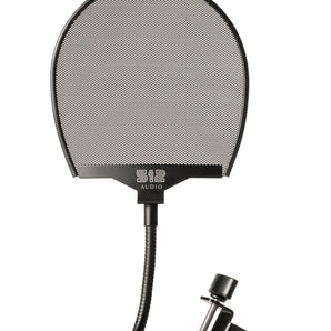 512 Audio Warm Audio 512-POP Professional Metal Pop Filter w Gooseneck Clamp