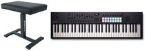 Launchkey 61 MK4 Keyboard Controller + AIR-BENCH Keyboard Bench