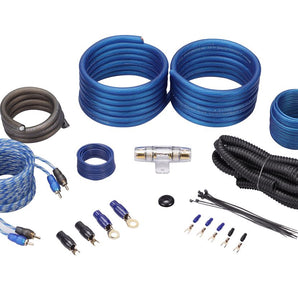 Rockville RWK41 4 Gauge Complete Car Amp Wiring Installation Wire Kit w/RCA's