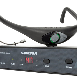 Samson Airline 88 Headset Wireless UHF Microphone Fitness System 00-Ch. K-Band