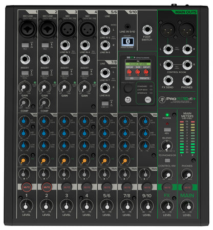 ProFX10v3+ Mixer with Two 20' XLR Cables