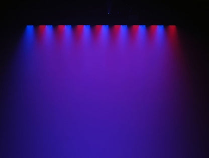 (2) COLORSTRIP DMX LED Light Bar Effect Color Strips + RGBW Moving Head Beam