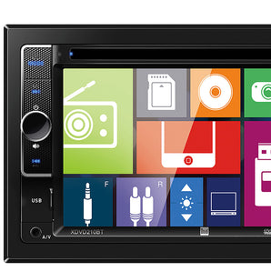 In-Dash Monitor DVD/USB/SD+Bluetooth+External Mic For 2006-2008 Dodge Ram 1500