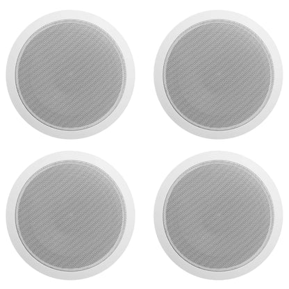 CSA 140Z Commercial 70V Amplifier + (4) 6" White Ceiling Speakers