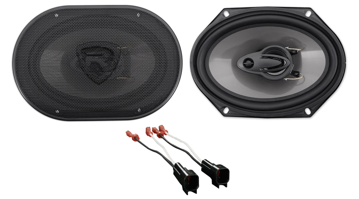 Rockville 6x8" Front Speaker Replacement For 2001-2005 Ford Explorer Sport Trac