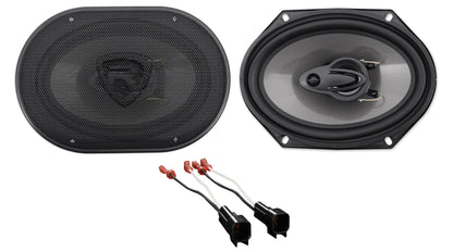 Rockville 6x8" Front Speaker Replacement For 2001-2005 Ford Explorer Sport Trac