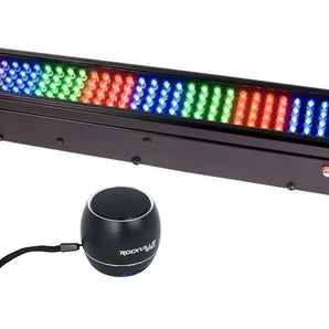 Chauvet COLORSTRIP MINI DMX DJ Light Bar LED Color Strip+Bluetooth Speaker