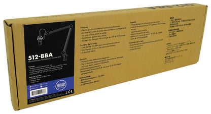 RMC-XLR Dynamic Mic + 512-BBA 31" Boom Arm + PRO-M50 Headphones