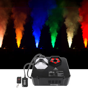 Chauvet DJ GEYSER P5 DMX Fog Machine Fogger, RGBA+UV LED+48" Black Light Strip