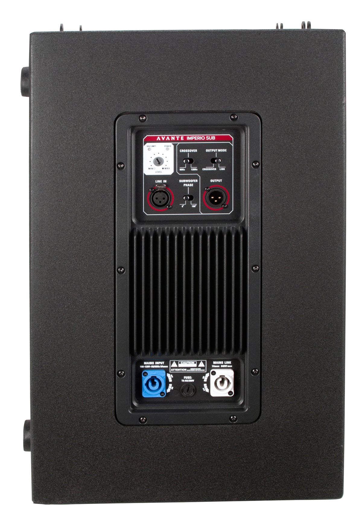 Imperio SUB210 Dual 10" 700W RMS Powered DJ PA Subwoofer w/ Mic + Stand