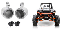MAC65S 6.5" Rollbar Tower Speaker Cans for UTV, RZR, Cart, Polaris, Jeep