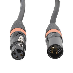 Accu-Cable XLPRO-100 Professional 100 Foot 3-Pin Male To Female XLR Audio Cable