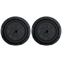 48CWRT82 CompRT8 600W Shallow Slim 8-Inch Subwoofers, DVC 2-Ohm (Pair)