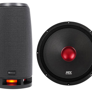 MTX Thunder RTX128 12” 600w 8-Ohm Mid-bass/Midrange Car Audio Speaker+RockShip