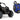 6.5" Roll Bar Roll Cage Tower Speakers for Can-Am Maverick X3+Pods+Blue Grills