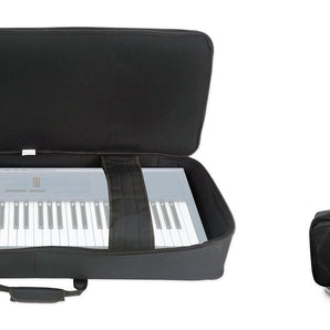 Rockville BEST BAG 49 Padded Rigid Keyboard Gig Case for STUDIOLOGIC SL161PRO