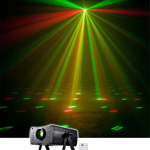 American DJ ANI MOTION 20W Red/Green Compact Laser Effects Light+Wireless Remote