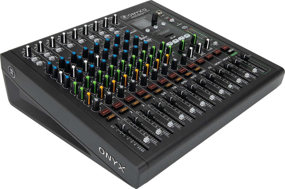 ONYX12 12-Channel Analog Mixer with Wireless Microphones