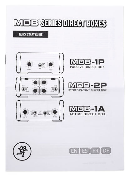 MDB-1P Passive Direct Box DI Box+Backpack