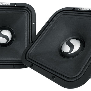 Pair Kicker ST9MR 9" Street Series Square Mid-Range Speakers 4-ohm 49ST9MR4