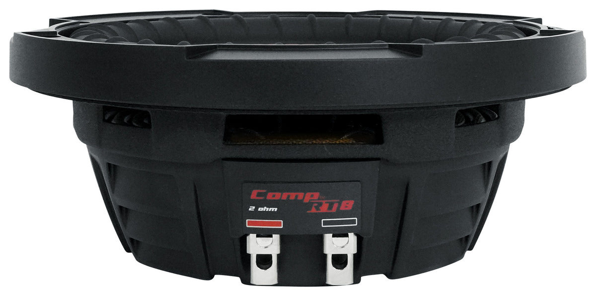 48CWRT82 Shallow 8-Inch Subwoofers, 750W Mono Amplifier & 4-Gauge Wiring Kit