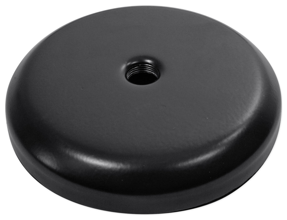 Desktop Mic Stand w / Steel Round Base + Fixed Boom and Rubber Pad