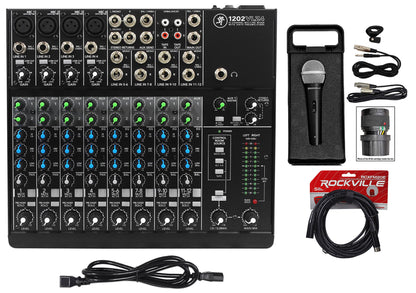 1202VLZ4 Mixer with Microphone and 20-Foot Cable